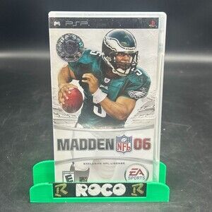 Madden NFL 06 EA Sports UMD (Sony PlayStation Portable, 2005) CIB